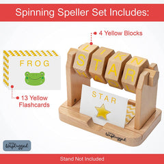 Spinning Speller - Expansion Pack - Wooden Spelling Game