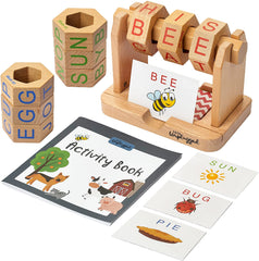 Spinning Speller - Wooden Spelling Game